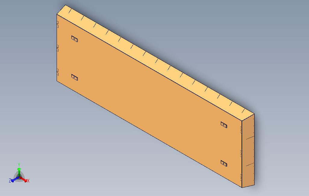 吸顶灯参数化2x58W3x58WTopsolid7