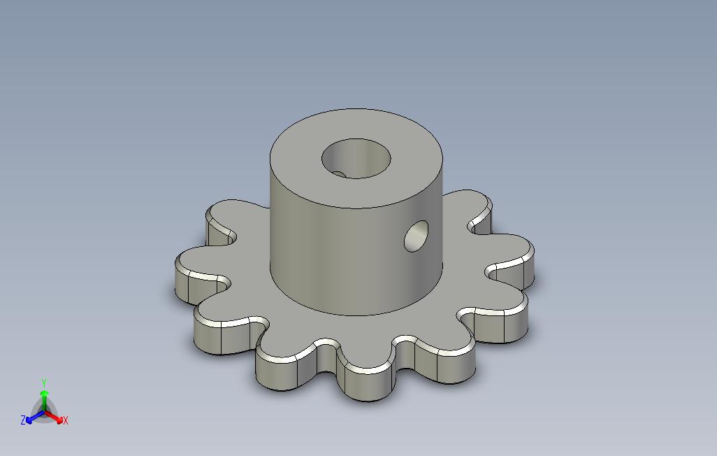 G仪表链式驱动使用Meccano型链和3D印刷链轮