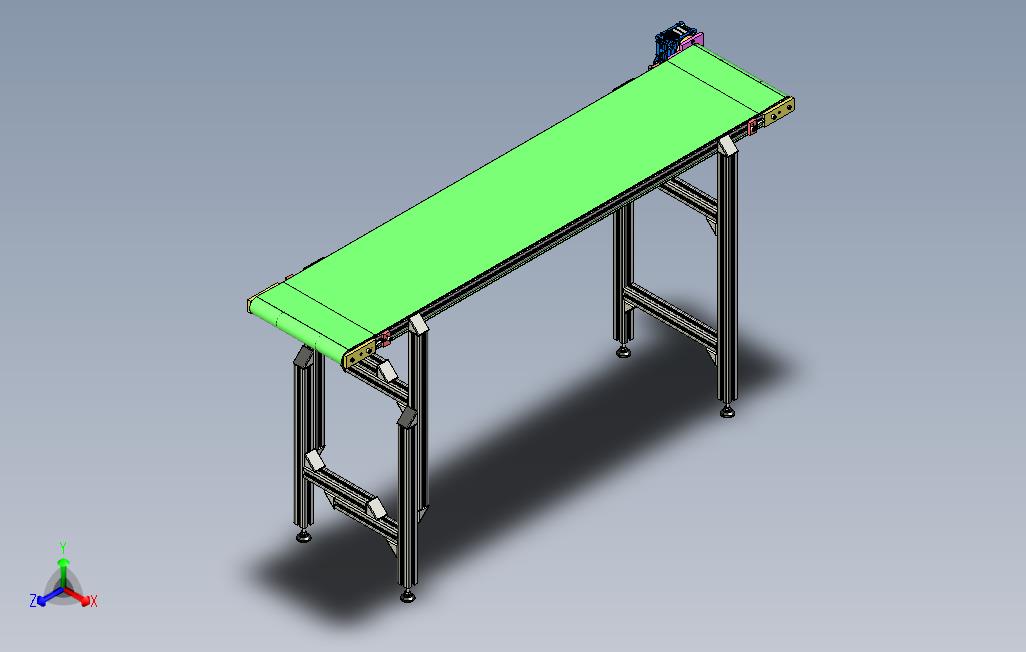 传送带铝合金参数性Topsolid7