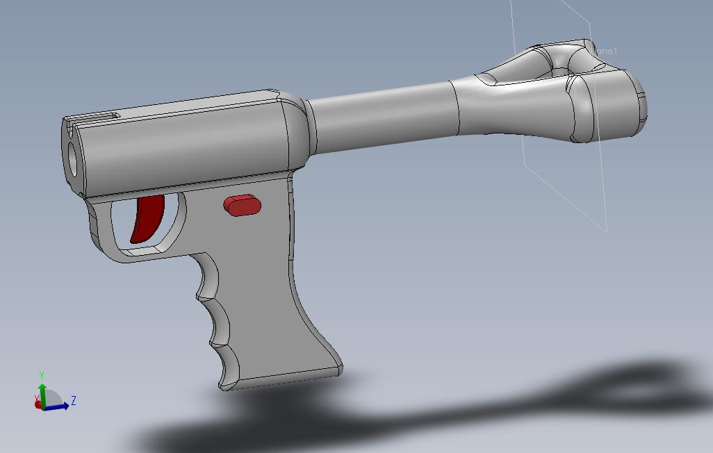木制speargun