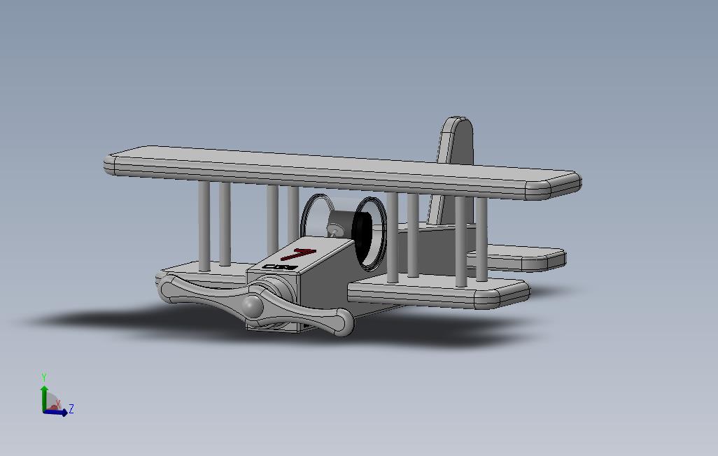 木制玩具飞机CGPDesign教育
