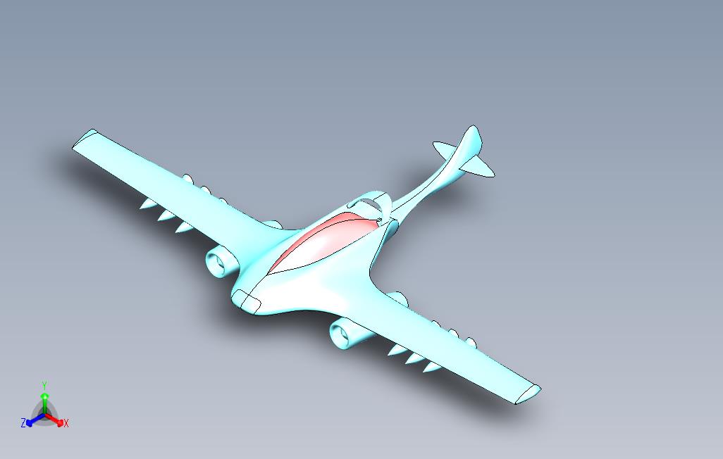 未来派平面_plane