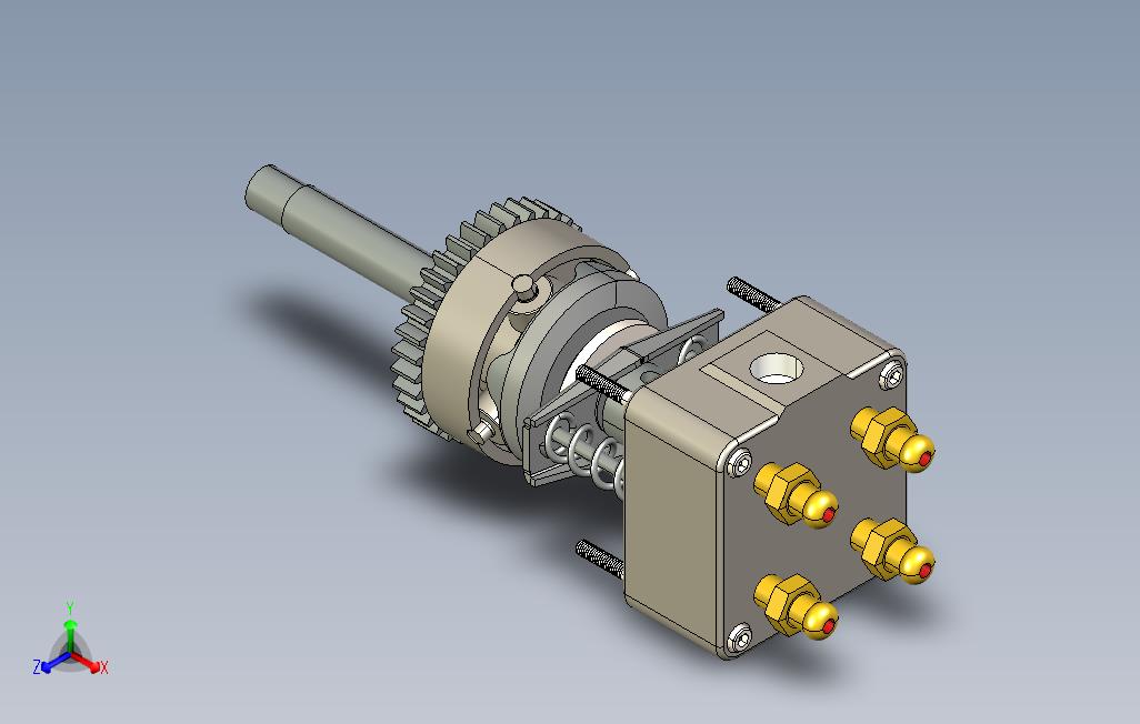 柴油喷射泵KikiBosch机构旋转_rotary