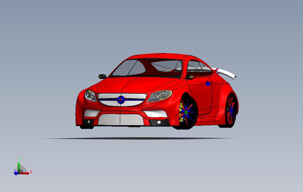 梅赛德斯AMG在SolidWorks上