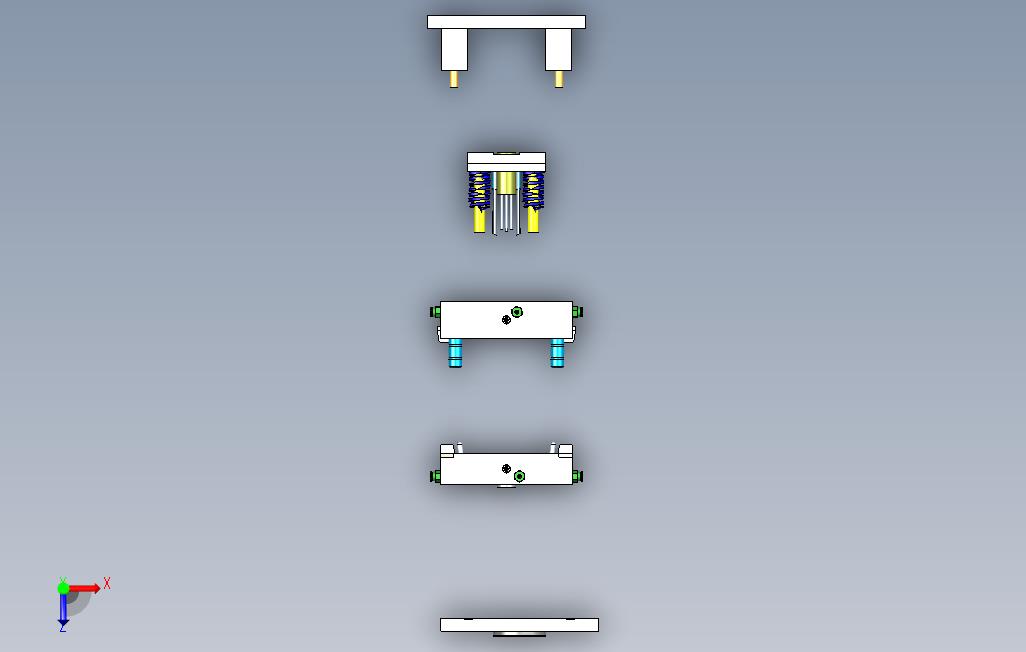 模具加工_1 俯视图
