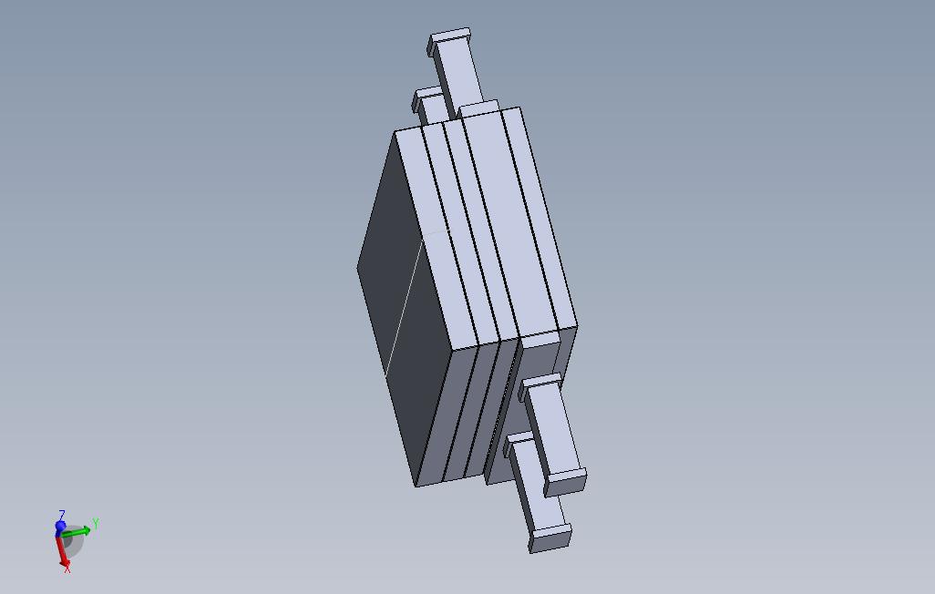 注塑模具4腔_1