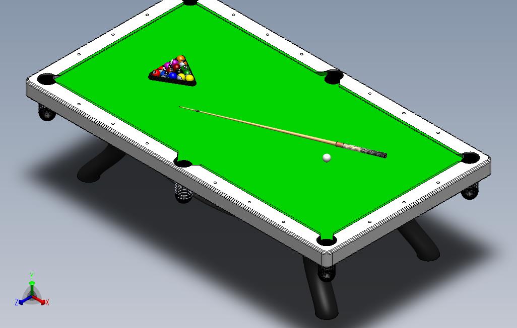 泳台桌口袋台球_billiards