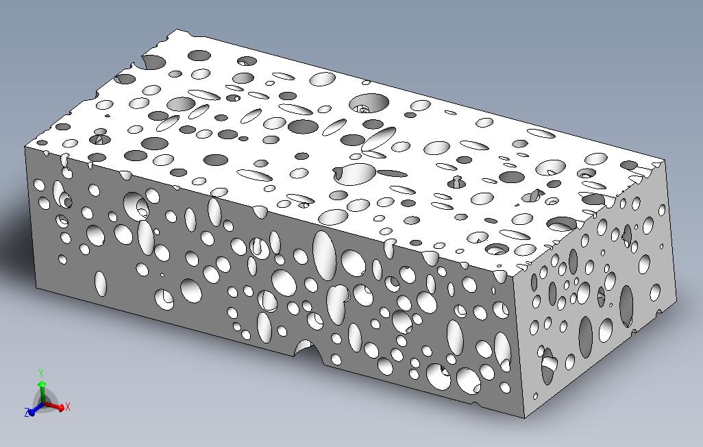 海绵_sponge_SOLIDWORKS 2011_模型图纸免费下载 – 懒石网