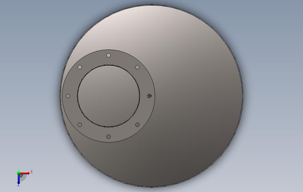 消声器10 俯视图