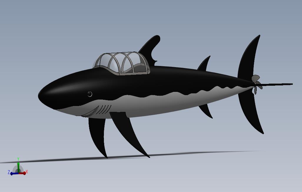 潜艇鲨鱼