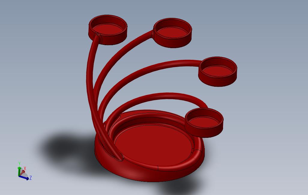 烛台_candleholder 主视图