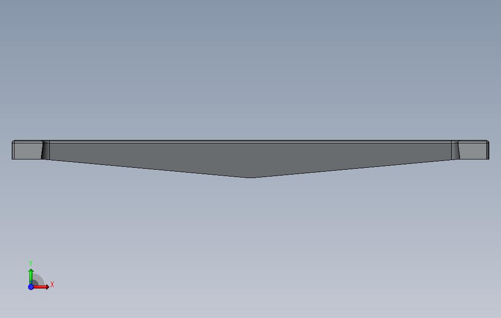 烤箱Grate6380x250x30mm 正面视图