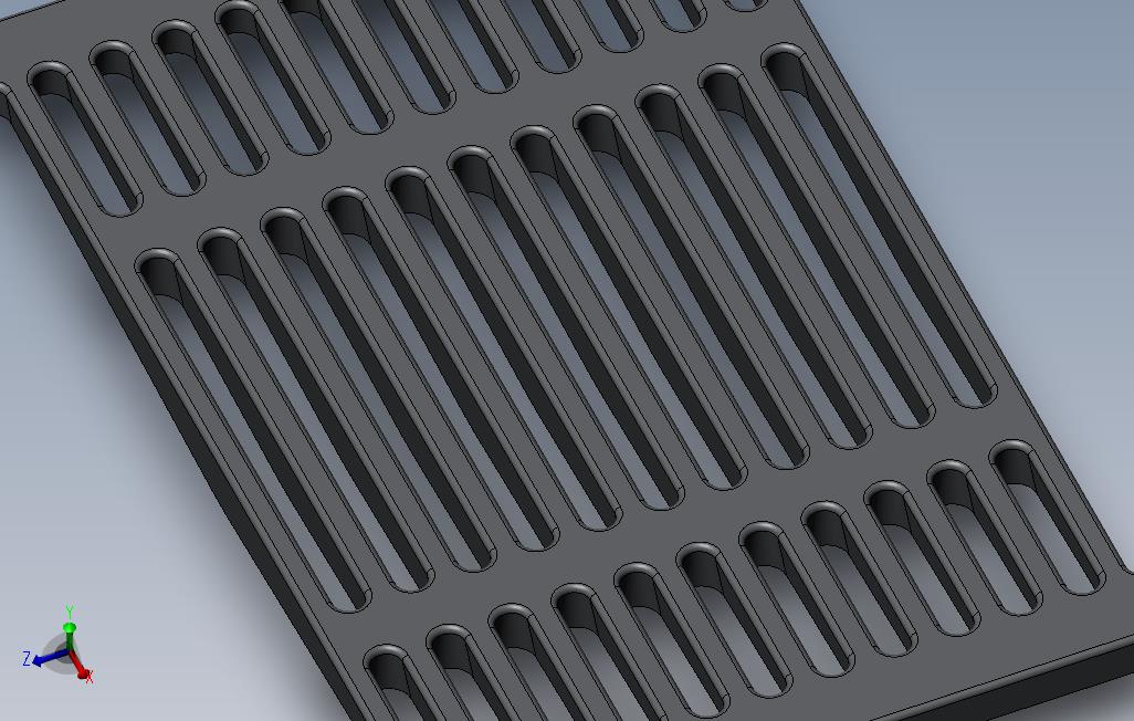 烤箱Grate6380x250x30mm