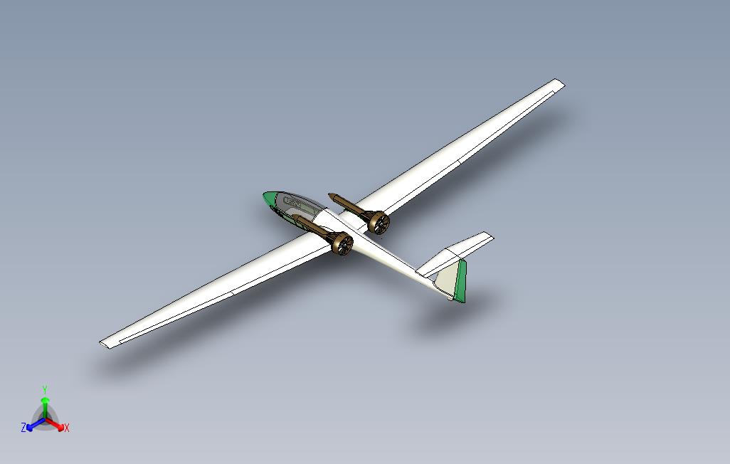 独立滑翔机丝束概念系统