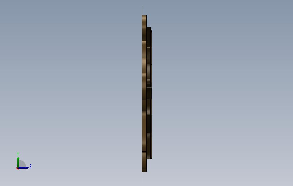 狮子王标志摘要使用在solidworks的自动追踪工具 左侧视图