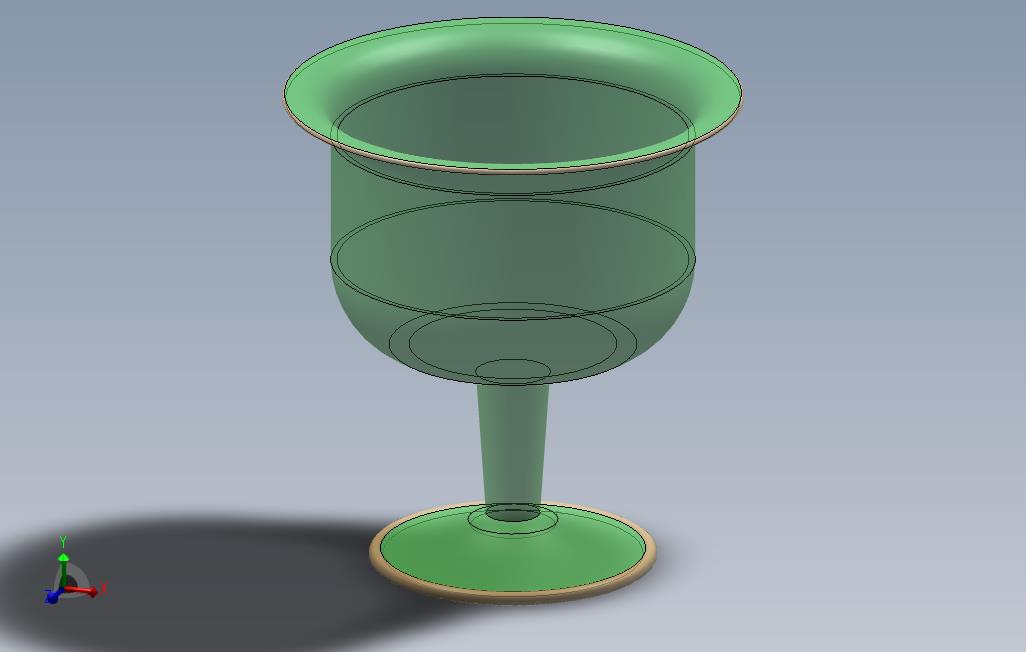 玻璃脚杯_goblet