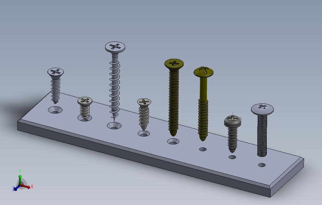 用于家具的螺钉M4x122541