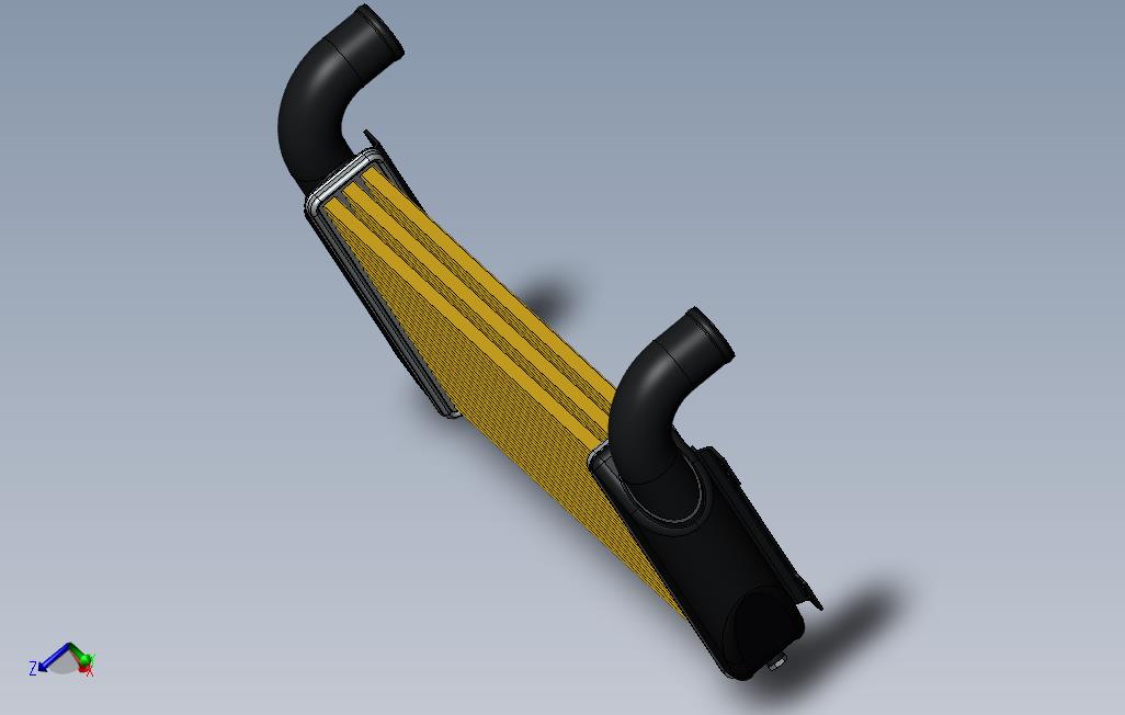 用于电荷空气冷却的散热器中间冷却器250U27000