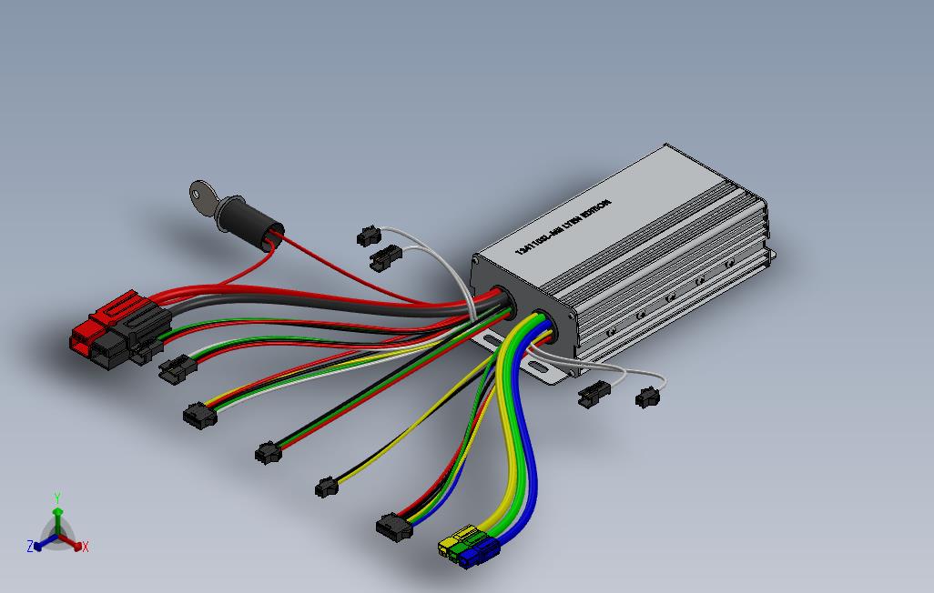 电动车零件EBIKE控制器36至72VDC45A