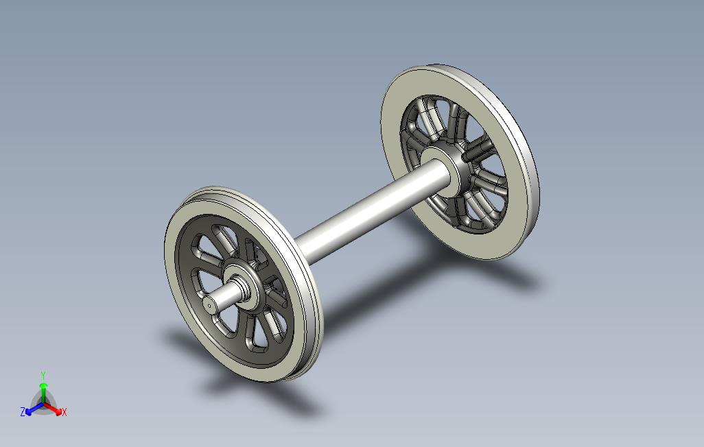电缆电车恢复Wheelset