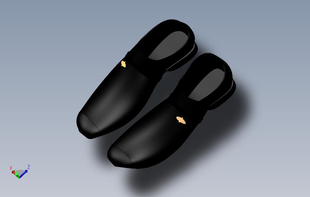 男士鞋3D可打印