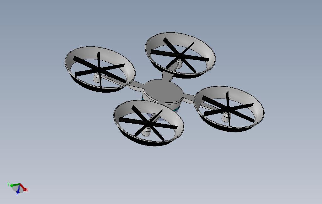 直升机Quadcopter监控