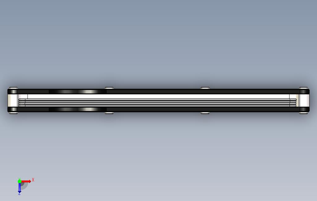 碳纤维钱包 俯视图