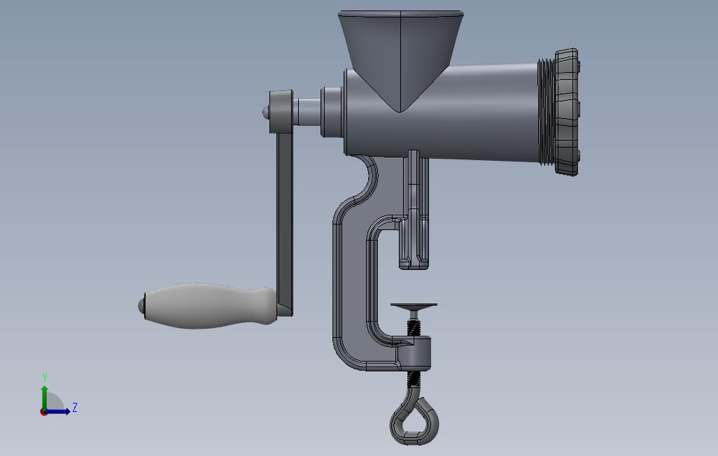 磨床_grinder_SOLIDWORKS 2012_模型图纸免费下载 – 懒石网