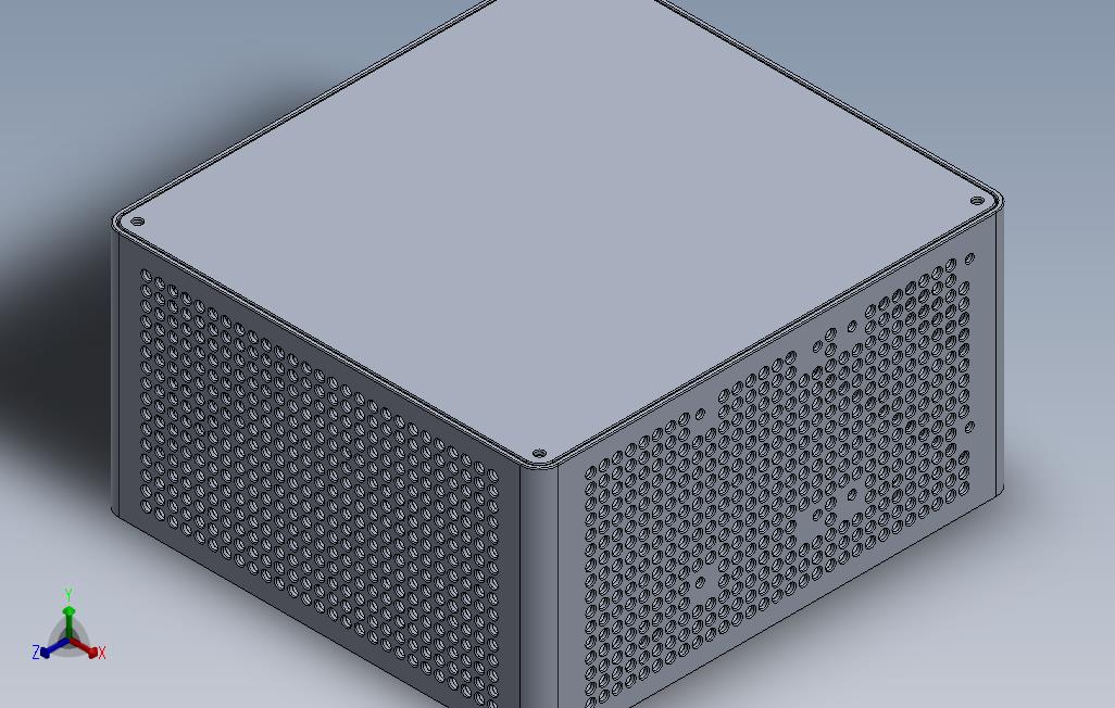 空气箱ITX概念PC盒