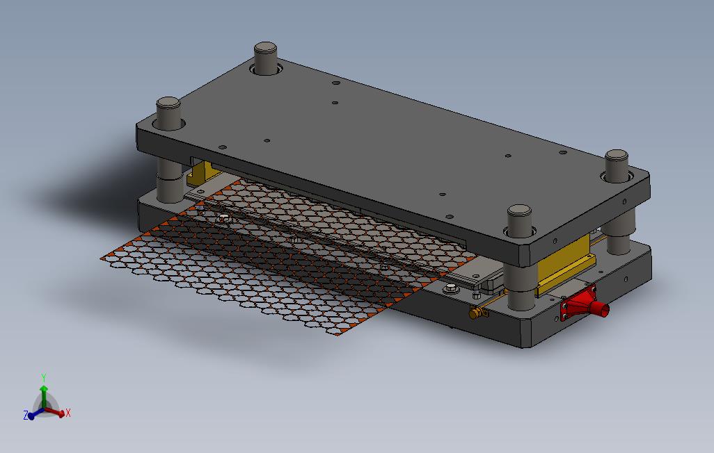 简易冠瓶盖成型工具