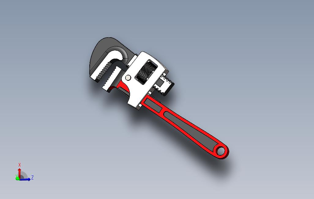 管扳手3DSolidWorks模型_1