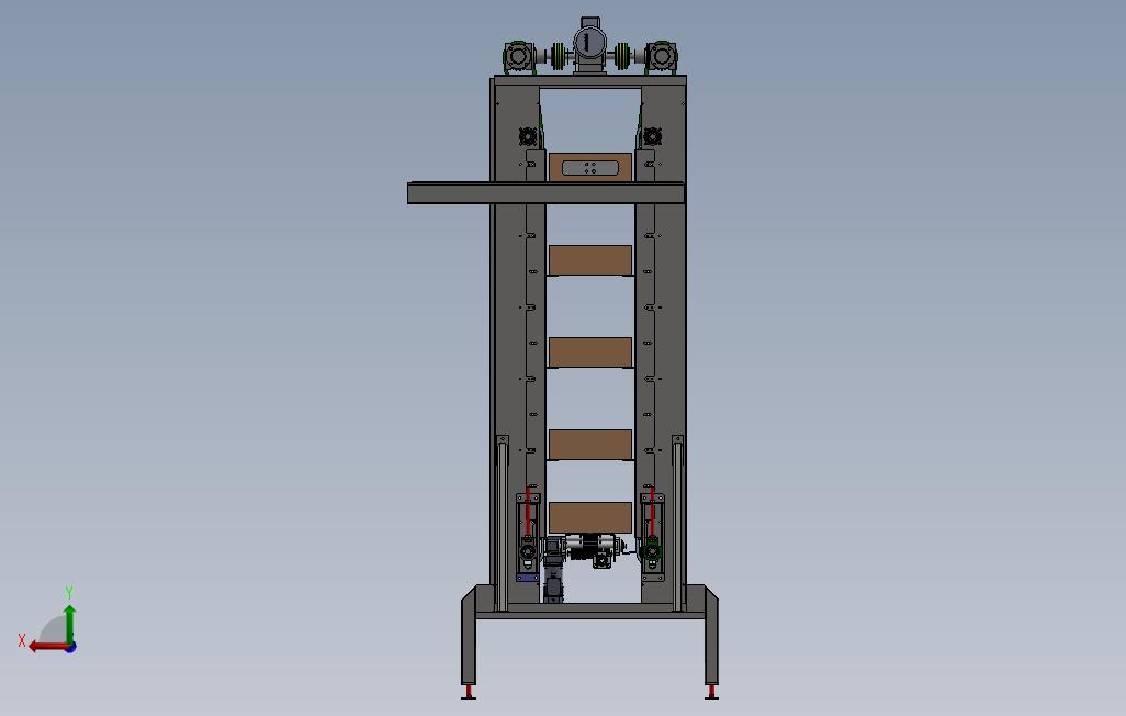 箱电梯_SOLIDWORKS 2013_模型图纸免费下载 – 懒石网