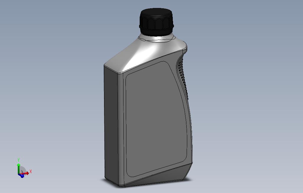 美孚10W40油瓶_bottle
