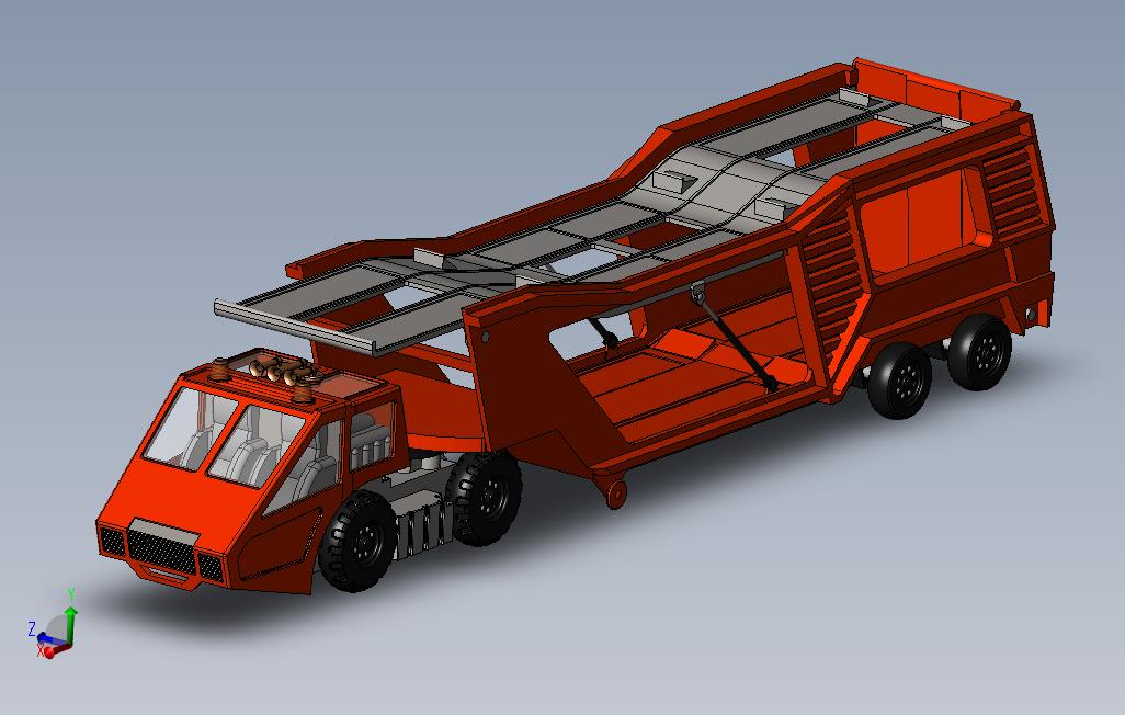 自动化玩具汽车运输车玩具车