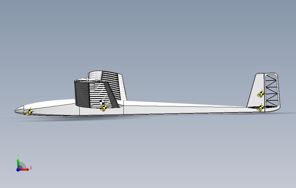 自己设计1475WSRCSailplane