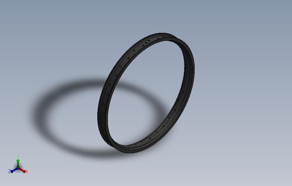 自行车合金边缘24x47mm36h