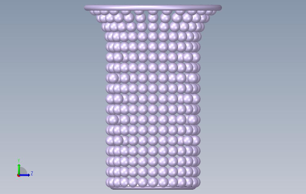 花瓶1SolidWorks艺术 左侧视图