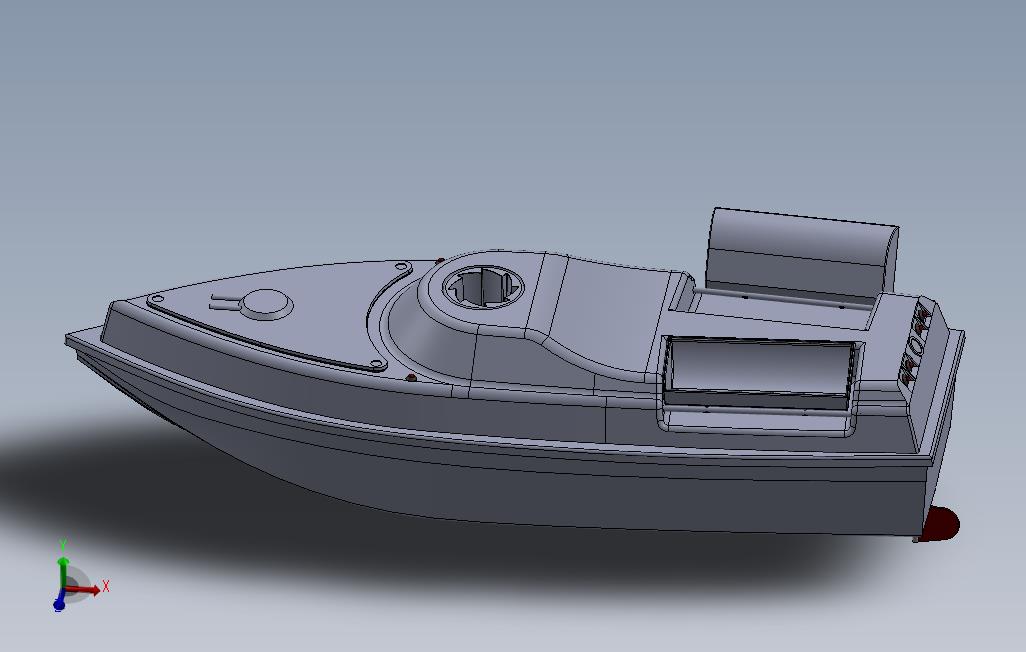 诱饵船RC800mm
