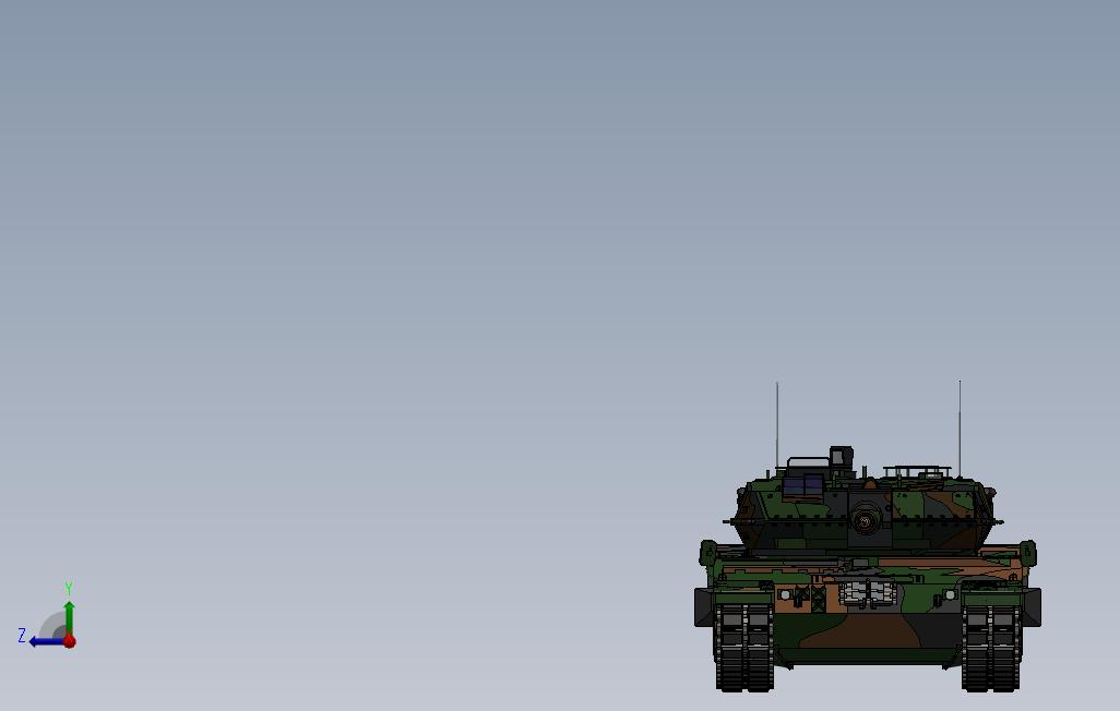 豹2A6主战斗坦克