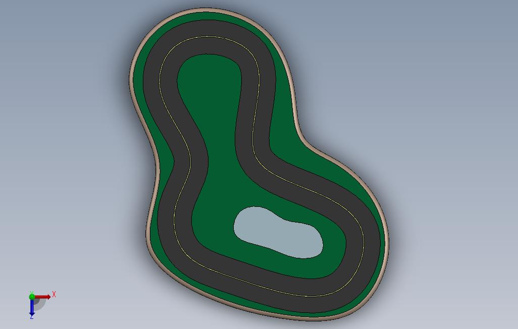 赛道_track 俯视图