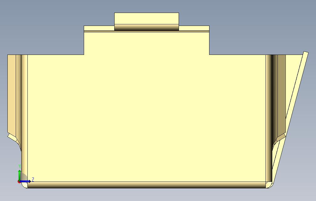 钣金封面SolidWorks2013教程实践 左侧视图