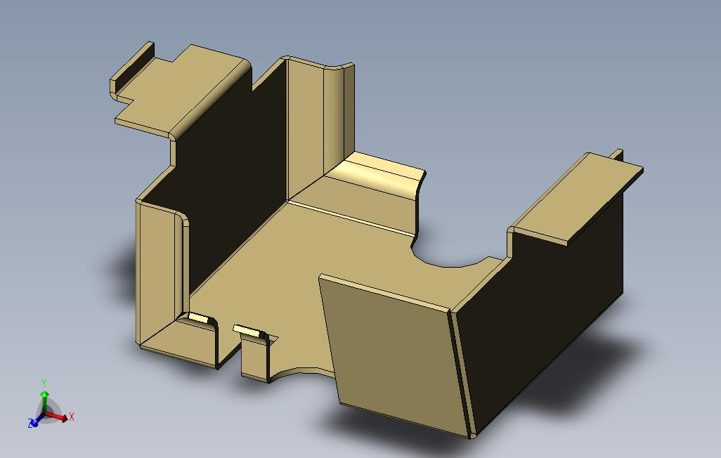 钣金封面SolidWorks2013教程实践