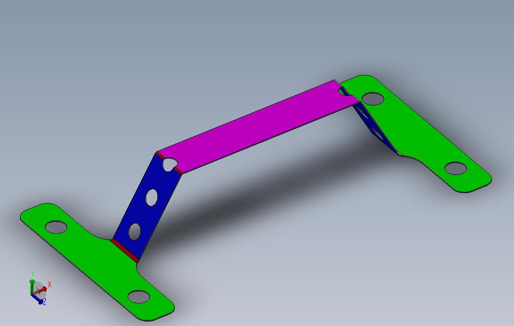 钣金部分用于SolidWorks实践