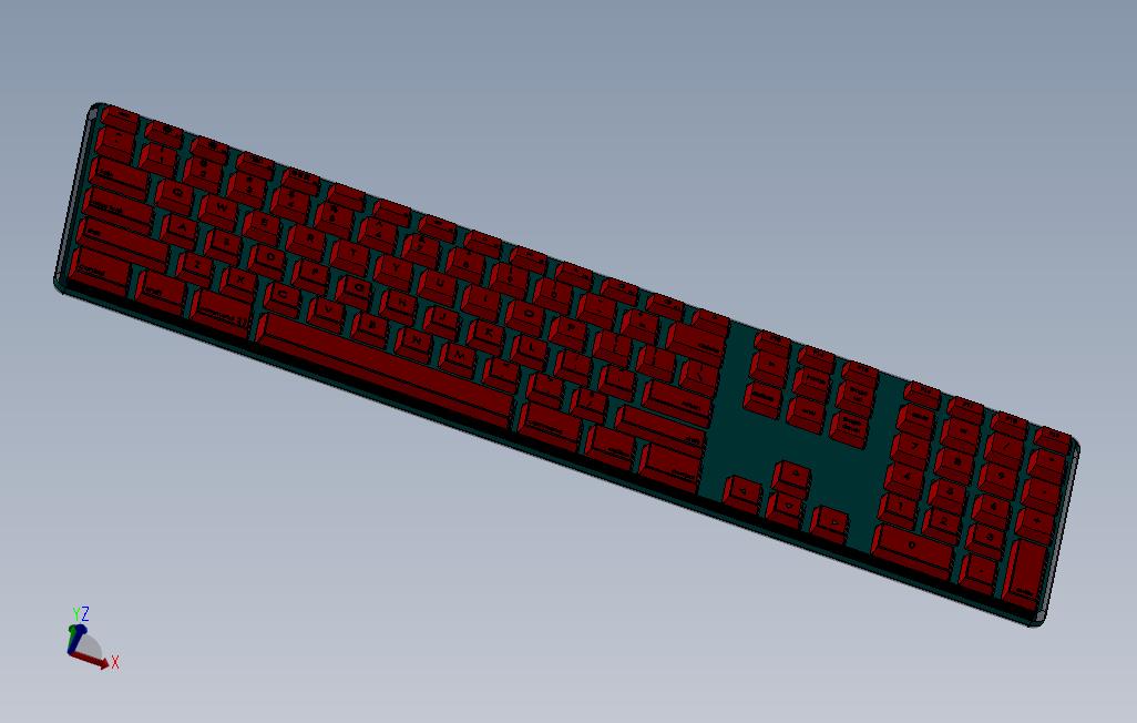 键盘和鼠标_SOLIDWORKS 2013_模型图纸免费下载 – 懒石网