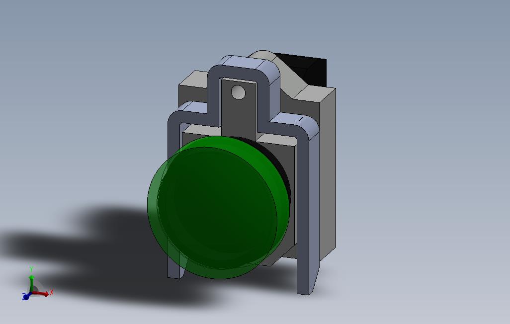 面板贴装指示灯绿色