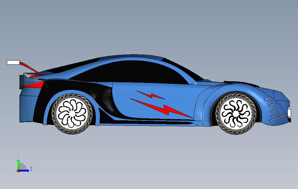 项目XCAR 左侧视图