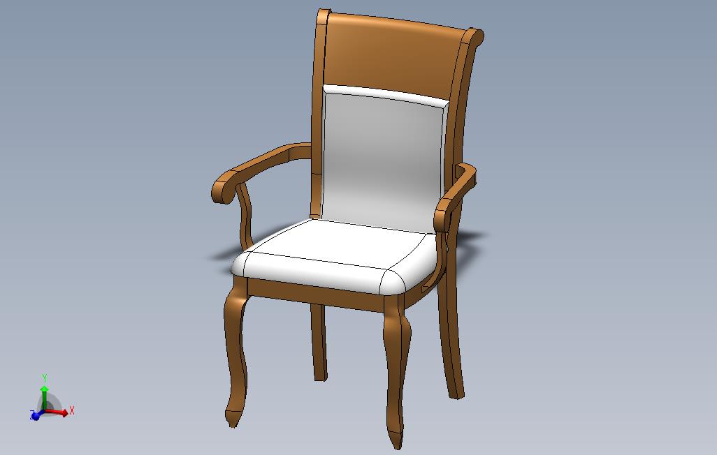 餐厅椅Lit2橡胶木PU