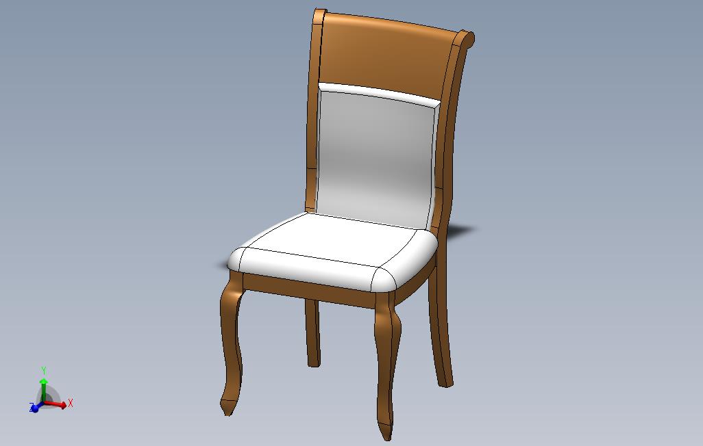 餐饮侧椅LIT2橡胶木材PU