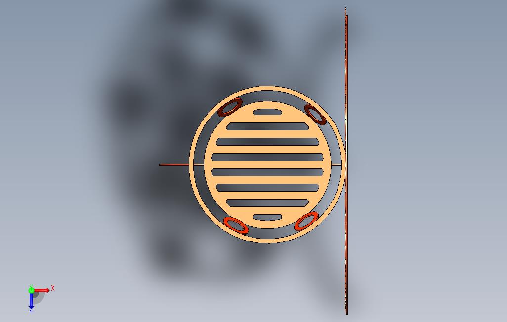 鲜花stand01 俯视图
