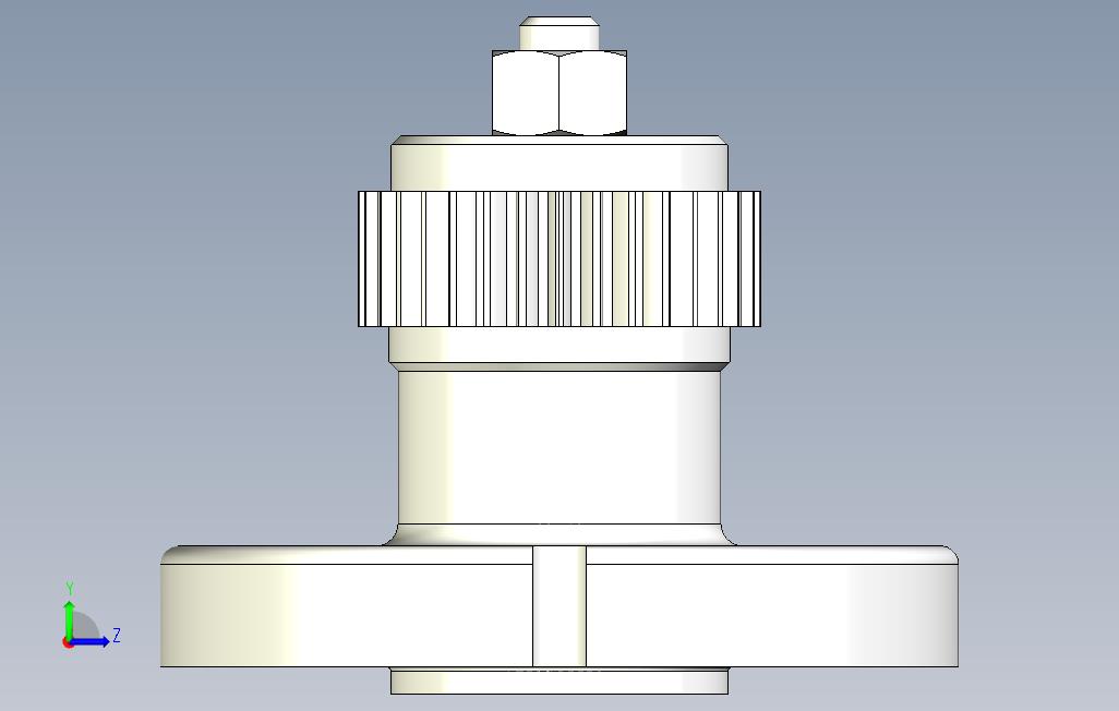 齿轮夹具_fixture 左侧视图